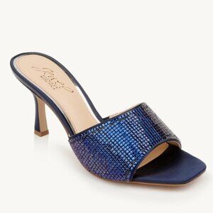 Badgley Mischka Allison Retro Slides Size 9